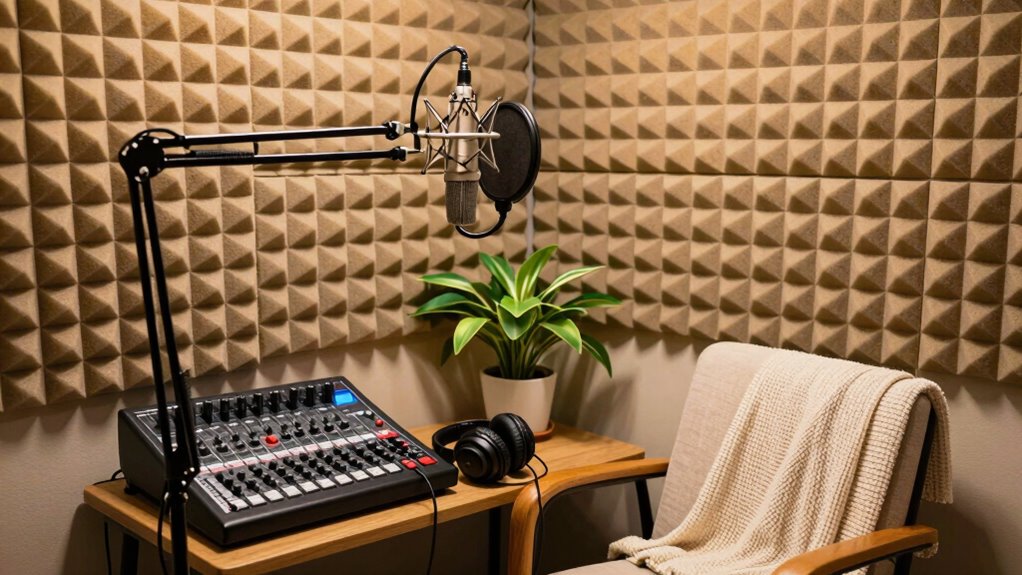 create a professional home studio