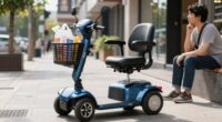 daily mobility scooter adjustment