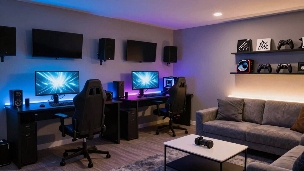 How to Keep Gaming Rooms Functional Instead of Overdesigned 13 designate decorate divide relax