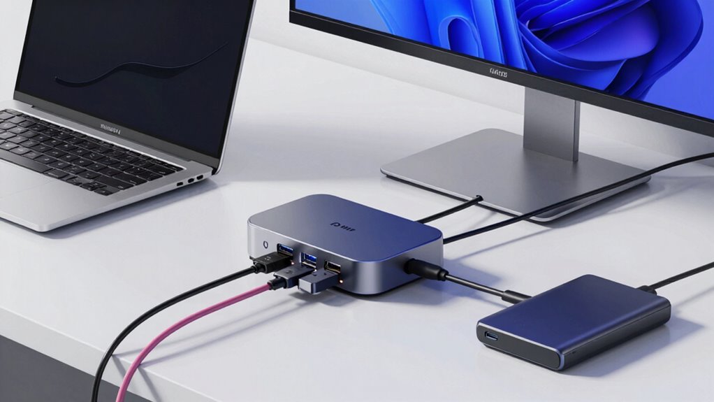 docking stations ports and power