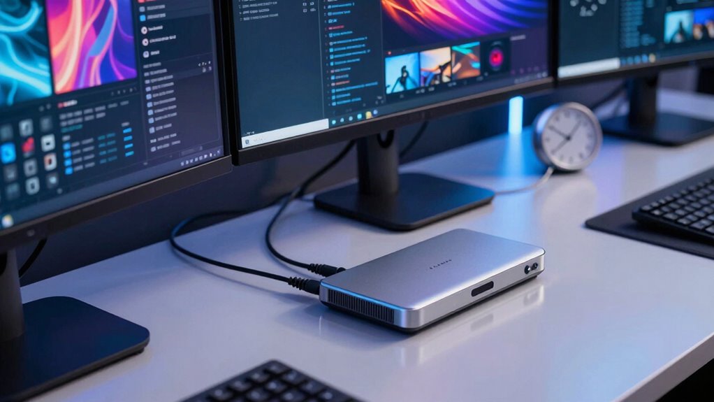 docking stations reach display limits