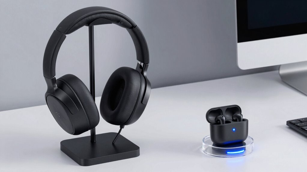 Why Headset Stands and Charging Stands Are Different Decisions 4 durable stable headphone organization