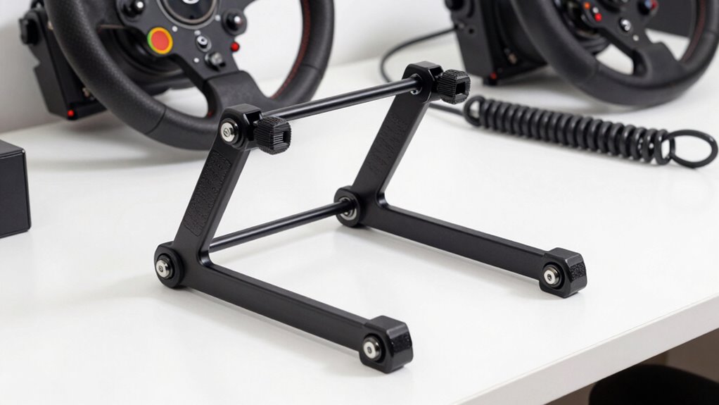 The Wheel Stand Decision That Changes Small-Space Sim Rigs 10 easy adjustable racing stand