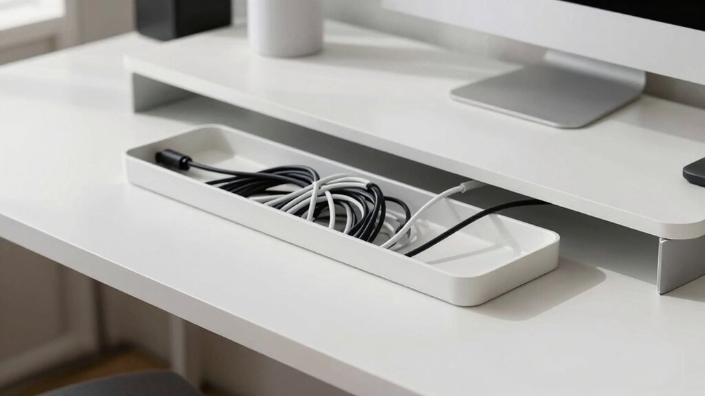 Why Under-Desk Cable Management Changes How a Workspace Feels 8 effective cable management solutions