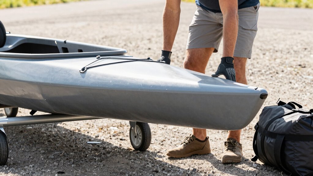 efficient kayak loading routine