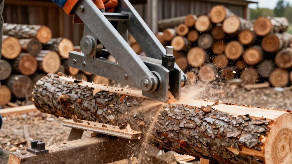 efficient log splitting method