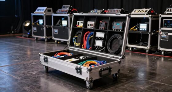 efficient portable equipment organization