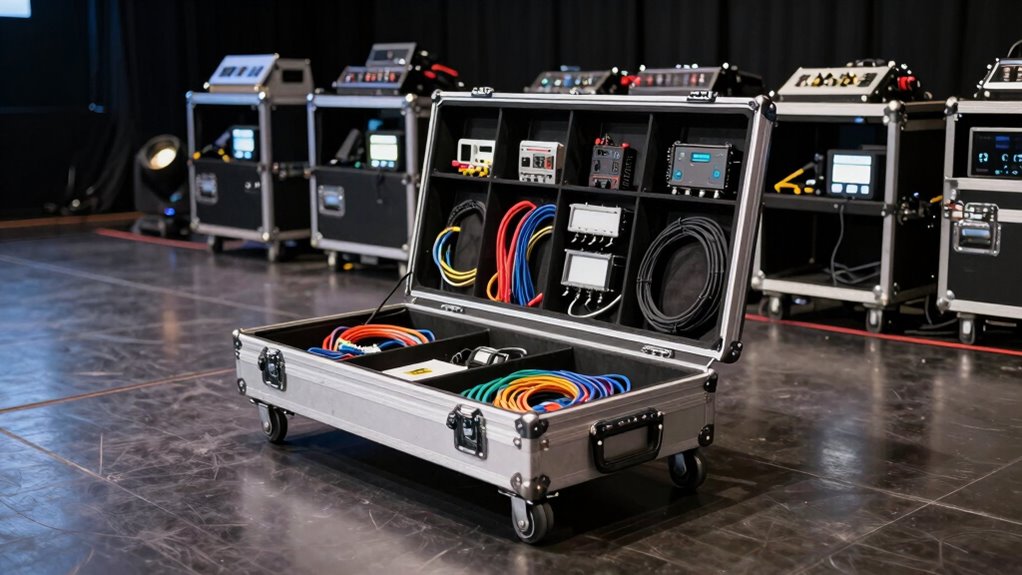 efficient portable equipment organization