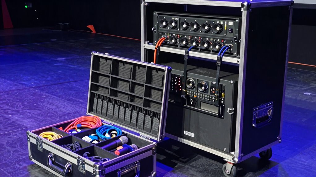 efficient portable equipment storage