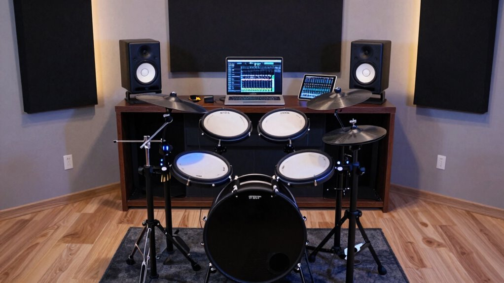 electronic drum key features