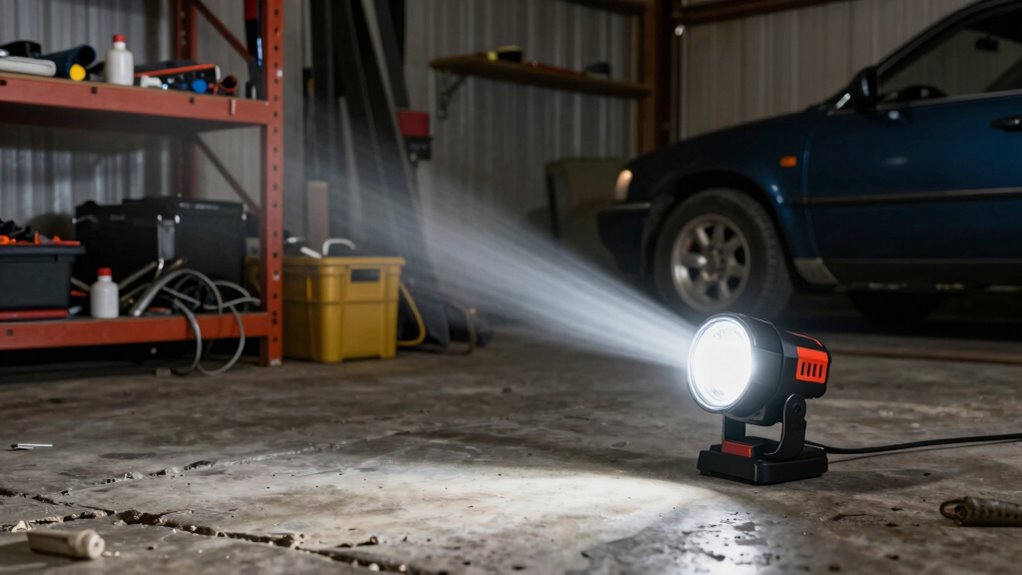 enhanced garage safety lighting
