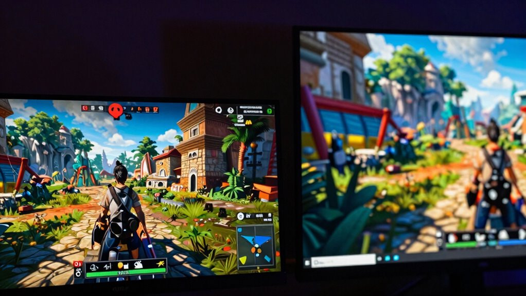 enhanced immersive gaming visuals