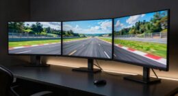 enhanced panoramic racing experience