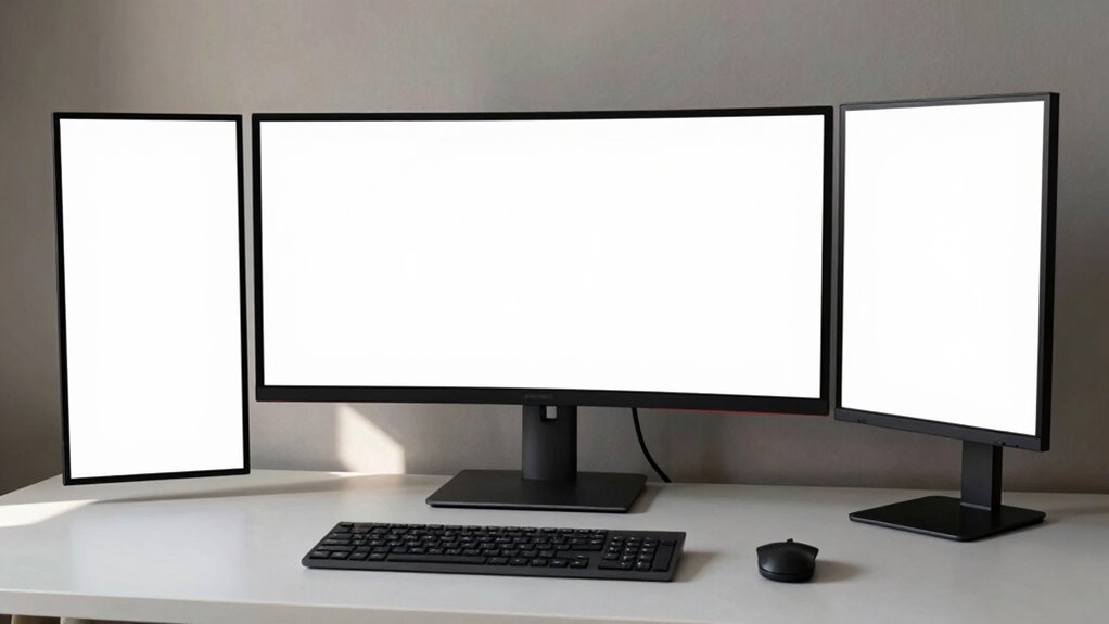 evaluate space before monitor