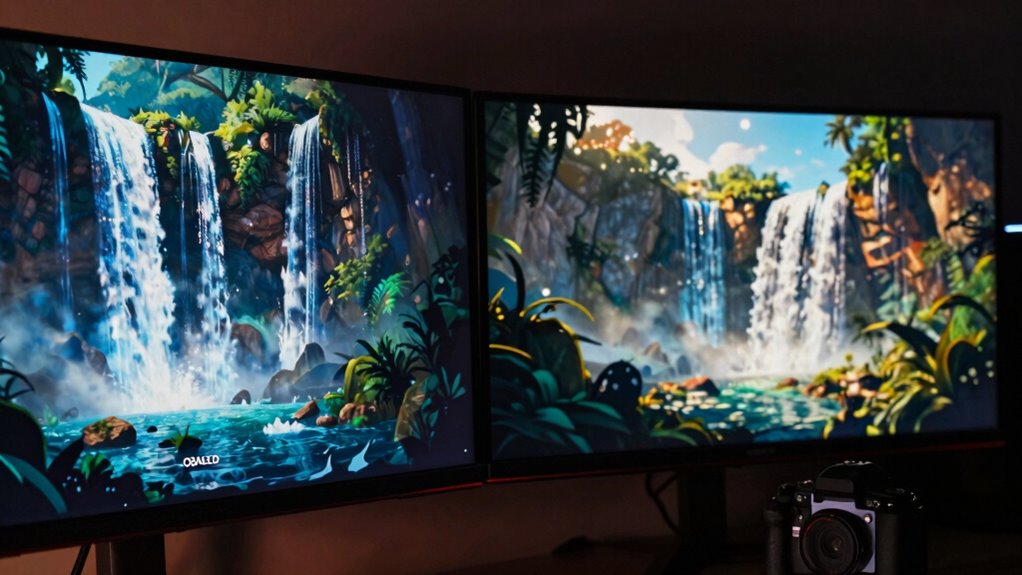 gaming display feature considerations