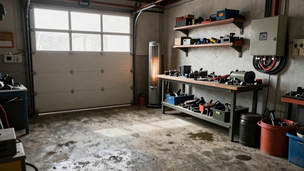 garage climate and power considerations