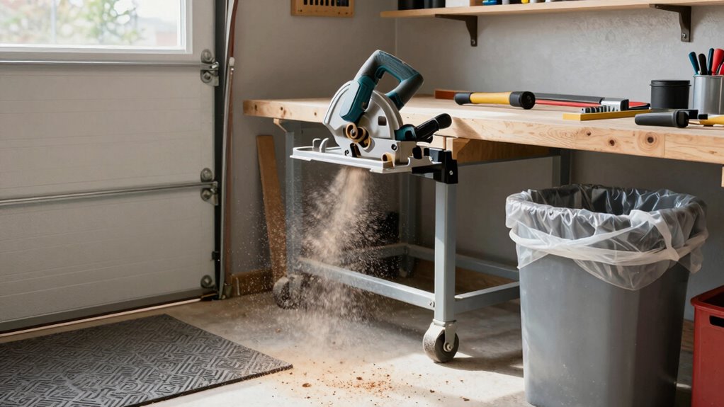 garage safety and cleanliness