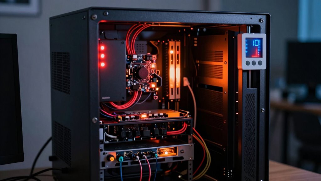 home labs overheat quickly