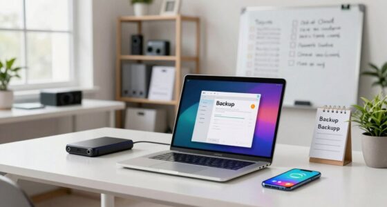 implement secure backup procedures