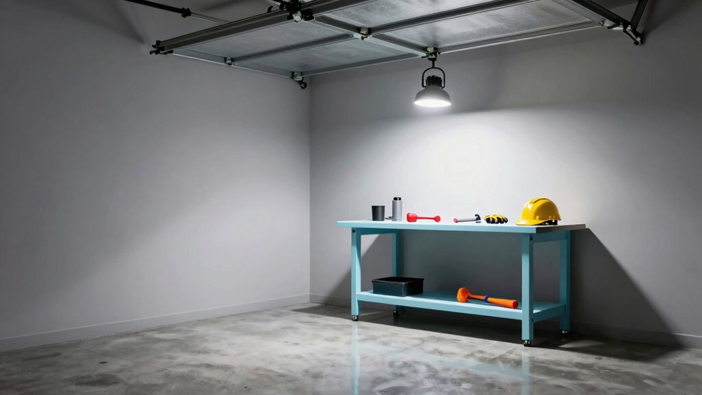 improved garage safety lighting