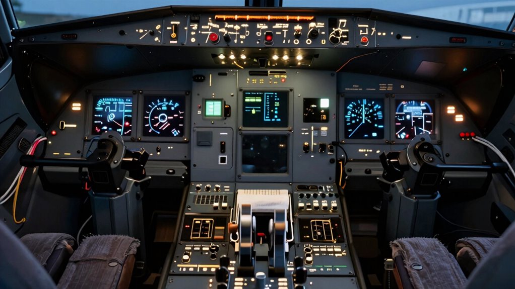 incorrect cockpit control arrangement