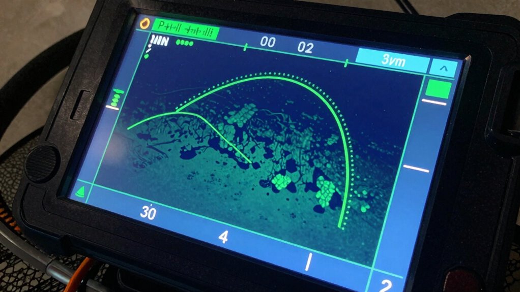 interpreting fish finder displays