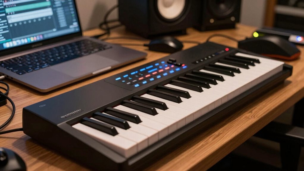 keyboard size for music style