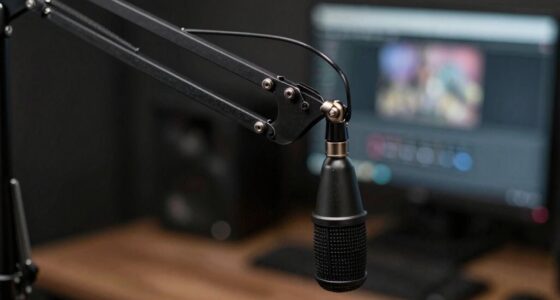 late streamer microphone setup