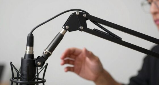 late streamer microphone setup