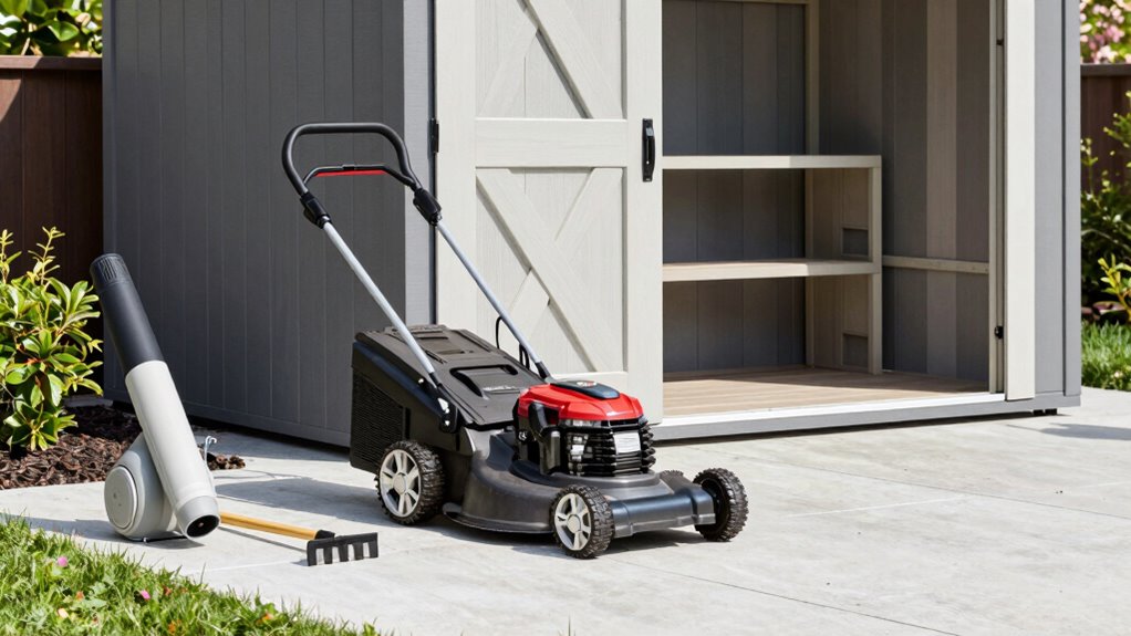 The Lawn Care Decision That Changes Noise, Storage, and Maintenance 6 lawn tool storage solutions