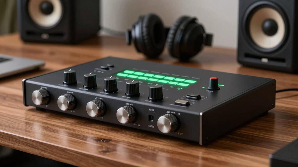 low latency audio monitoring