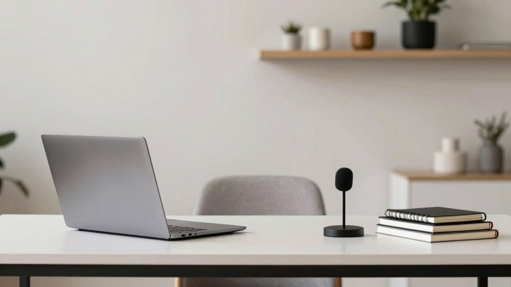 maintain tidy professional background