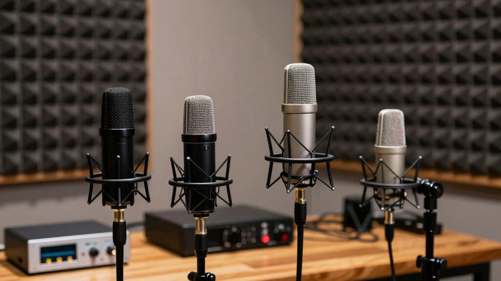 microphone polarization and frequency response