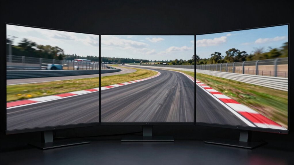 monitor alignment for immersion