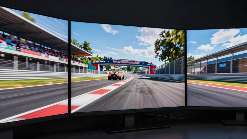 How Triple-Monitor Geometry Changes Sim Racing Perception 5 monitor angles influence perception