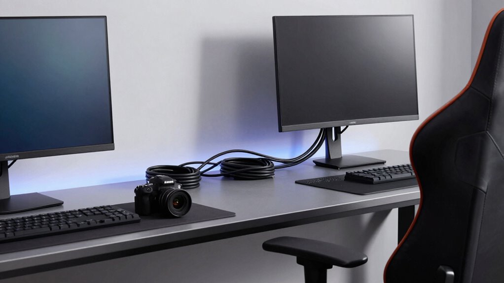 neat wireless cable organization