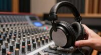 open back headphones improve mixing