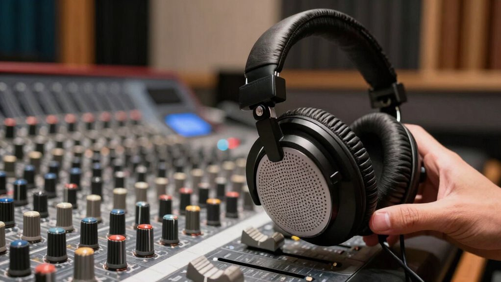 open back headphones improve mixing