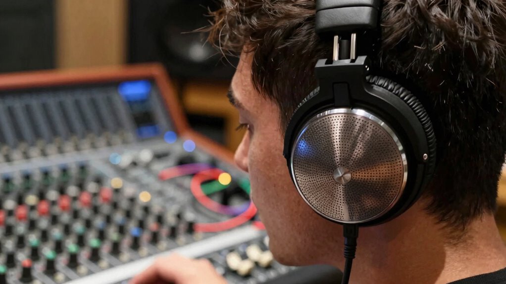 open back headphones improve mixing