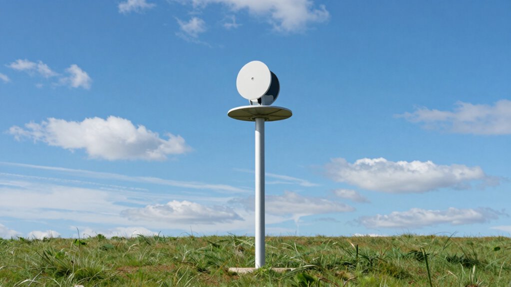 open unobstructed weather placement