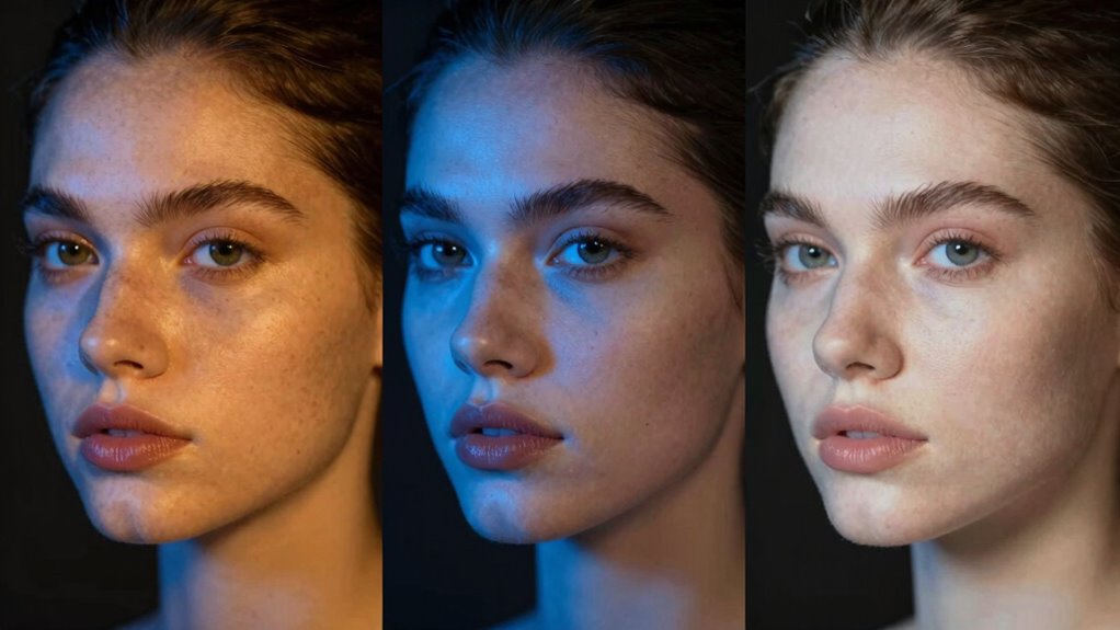 optimal flattering lighting placement