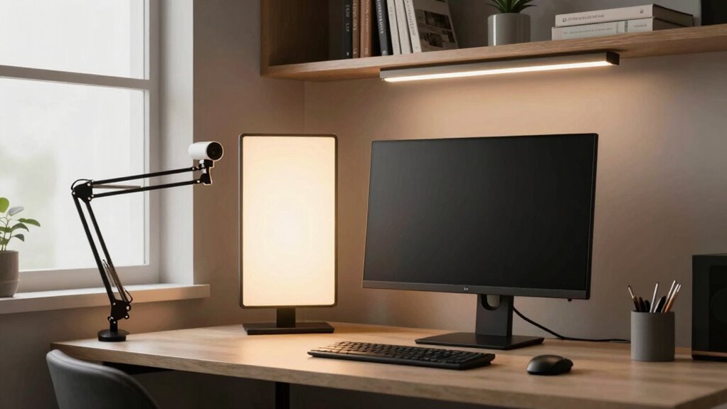 optimal lighting for video