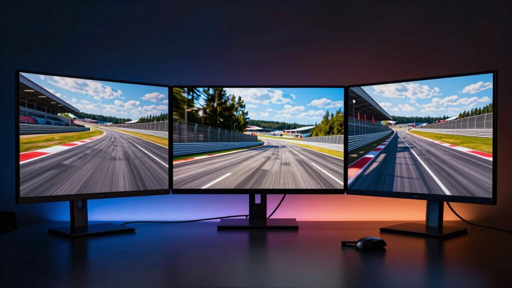How Triple-Monitor Geometry Changes Sim Racing Perception 9 optimal monitor setup tips