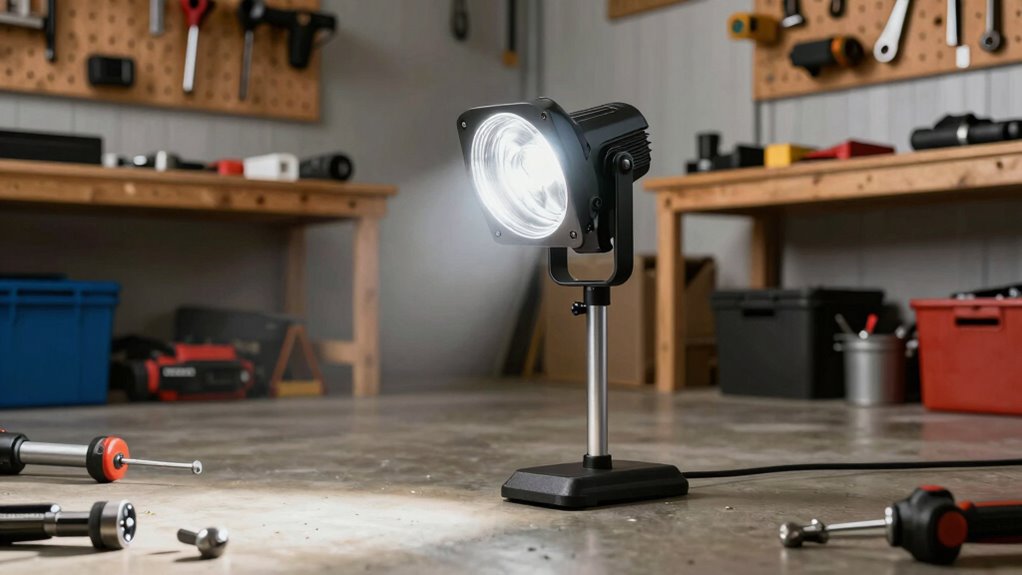 Why Portable Work Lights Change Garage Safety More Than Expected 6 optimal portable lighting setup