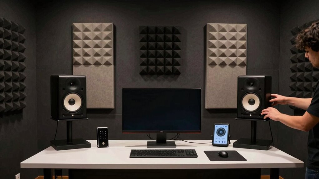 optimize acoustic treatment placement