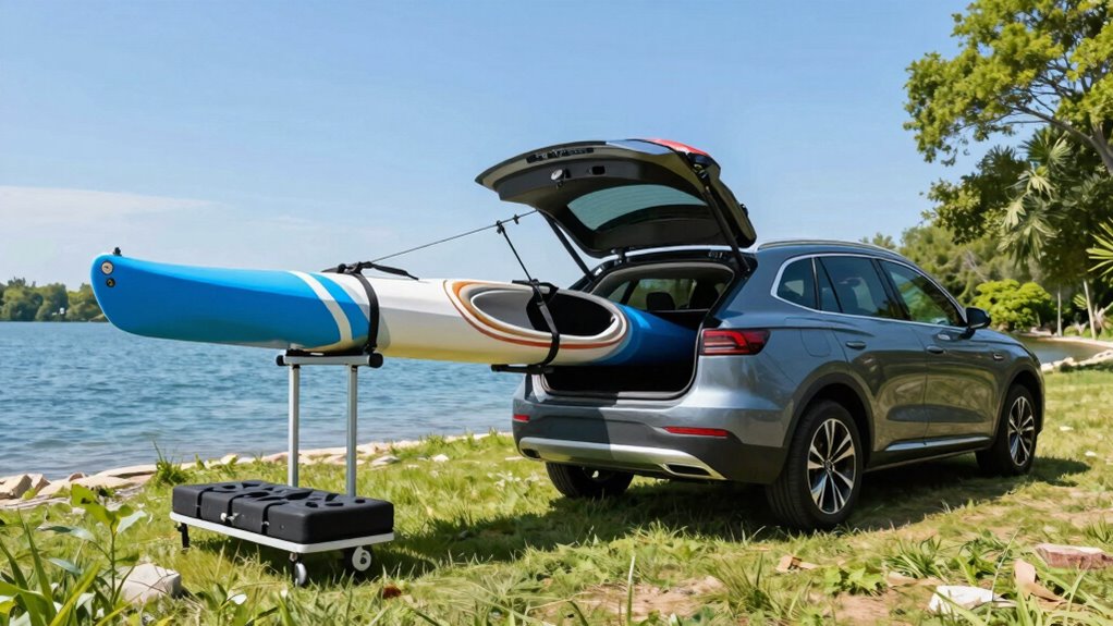 optimize vehicle kayak access