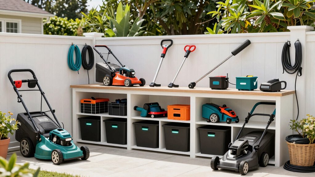 organize charge prepare equipment