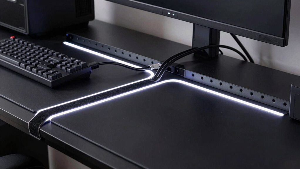Why Gaming Desks Matter More for Cable Paths Than Style 8 organized accessible cable management