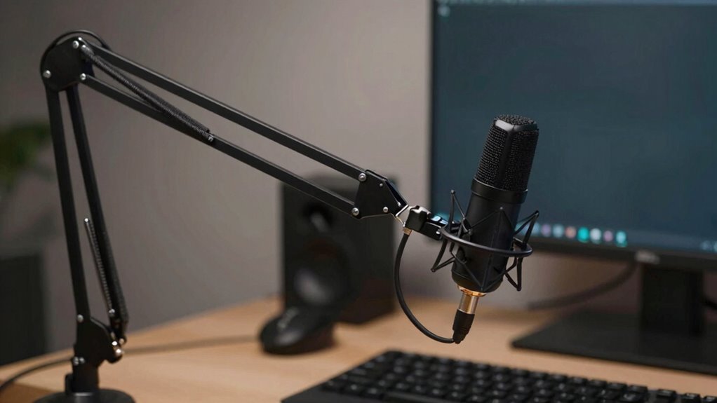 organized illuminated streaming workspace