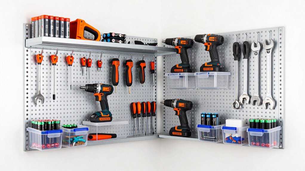 organized labeled and separated storage